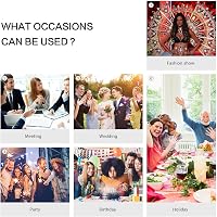SOFEIYAN extensie de coadă lungă și ondulată de 13 inchi cu clemă tip gheară, aspect natural, fibră sintetică pentru femei, șaten deschis 7