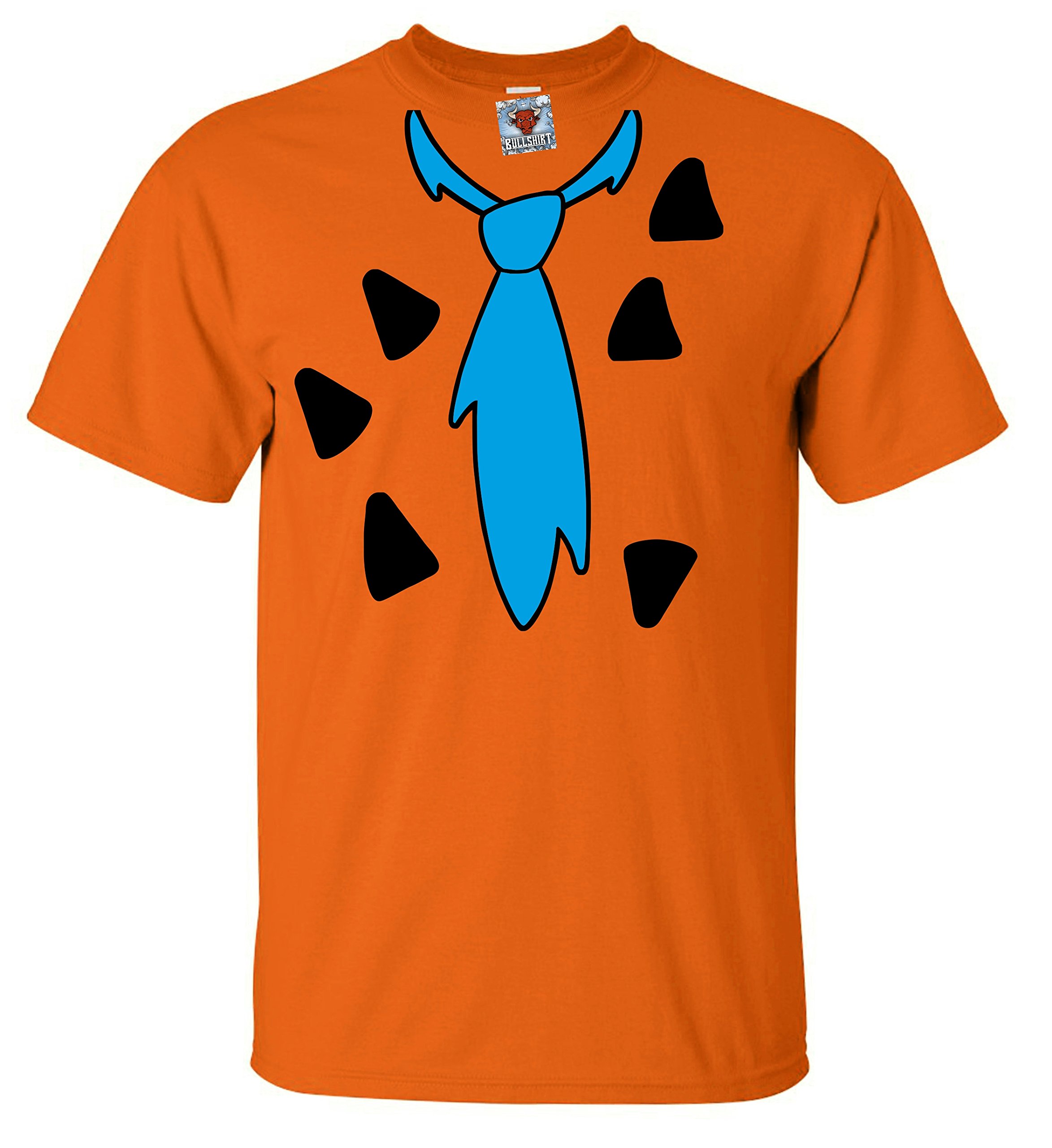 Reality Glitch Men's Orange Caveman Suit T-Shirt
