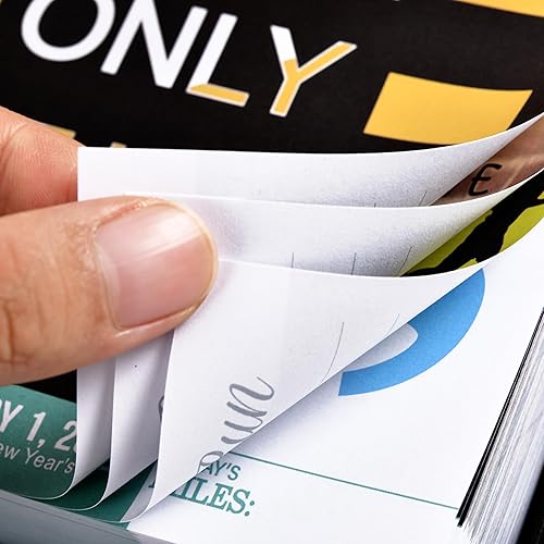 Vista 6 de Pinchoco 2026 Daily Desk Calendar - Desk Calendar 2026, Running Gear, 5.85'' x 4.85'', Daily Running Quotes and Inspiration for Runners - Black