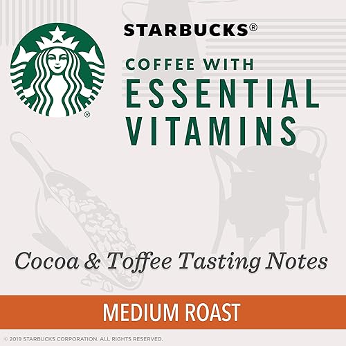 Vista 292 de Starbucks - Café molido tostado oscuro italiano, 100% Arábica, 18 onzas