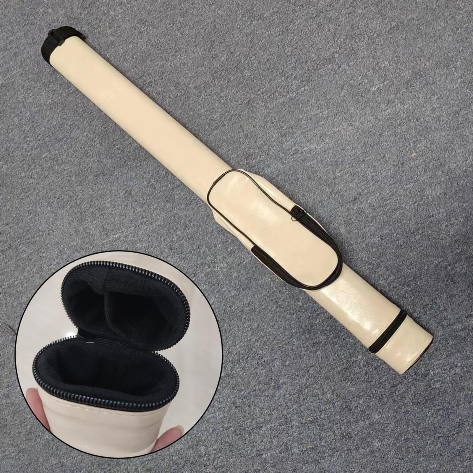 Estuche de Transporte para Tacos de Billar con Interior Suave, Protector para Tacos de Billar, Elegantes Opciones de Almacenamiento para Jugadores, Resistente a