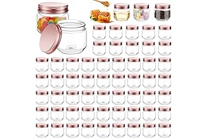 Adorable and Versatile: 3 oz Rose Gold Jars For Your Special Moments