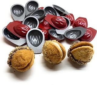 Mini Tart Pan Walnut - 20 pcs Set Oreski Russian Form - Moldes Tartaletas Non-stick Coating