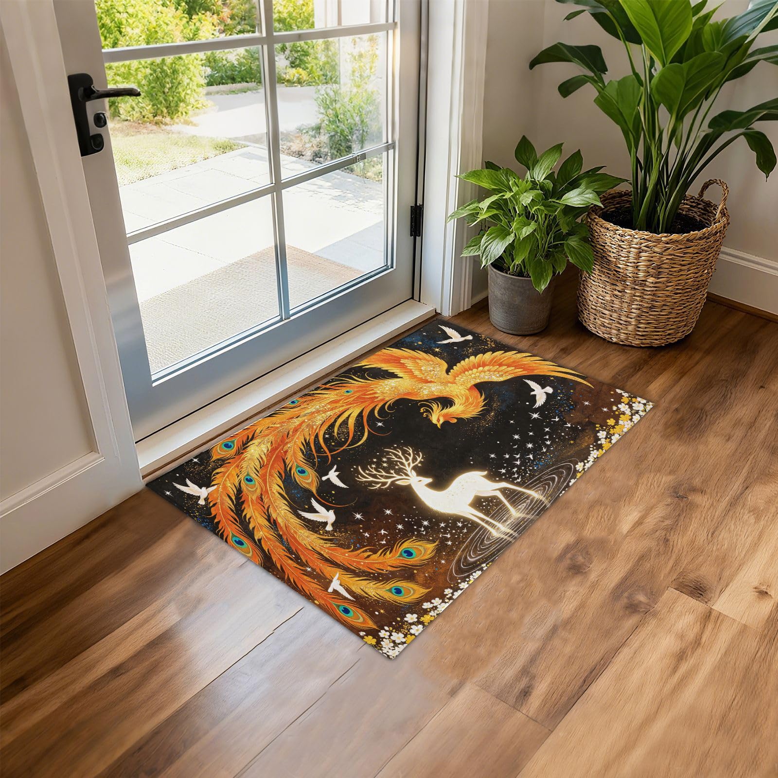 Tapis de cuisine antidérapant phénix 60x90cm imperméable