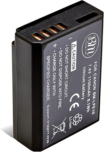 Miniatura 2 de Bm Premium Batería LP-E10para Canon EOS Rebel T3 T5 T6 Kiss X50 Kiss X70 EOS 1100d EOS 1200d EOS 1300d cámara digital