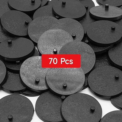 Miniatura 2 de SIXPOINTS Soporte para figura de acción de 6 pulgadas, base de plástico negro, soporte de soporte de modelo compatible con figuras de juguete 112