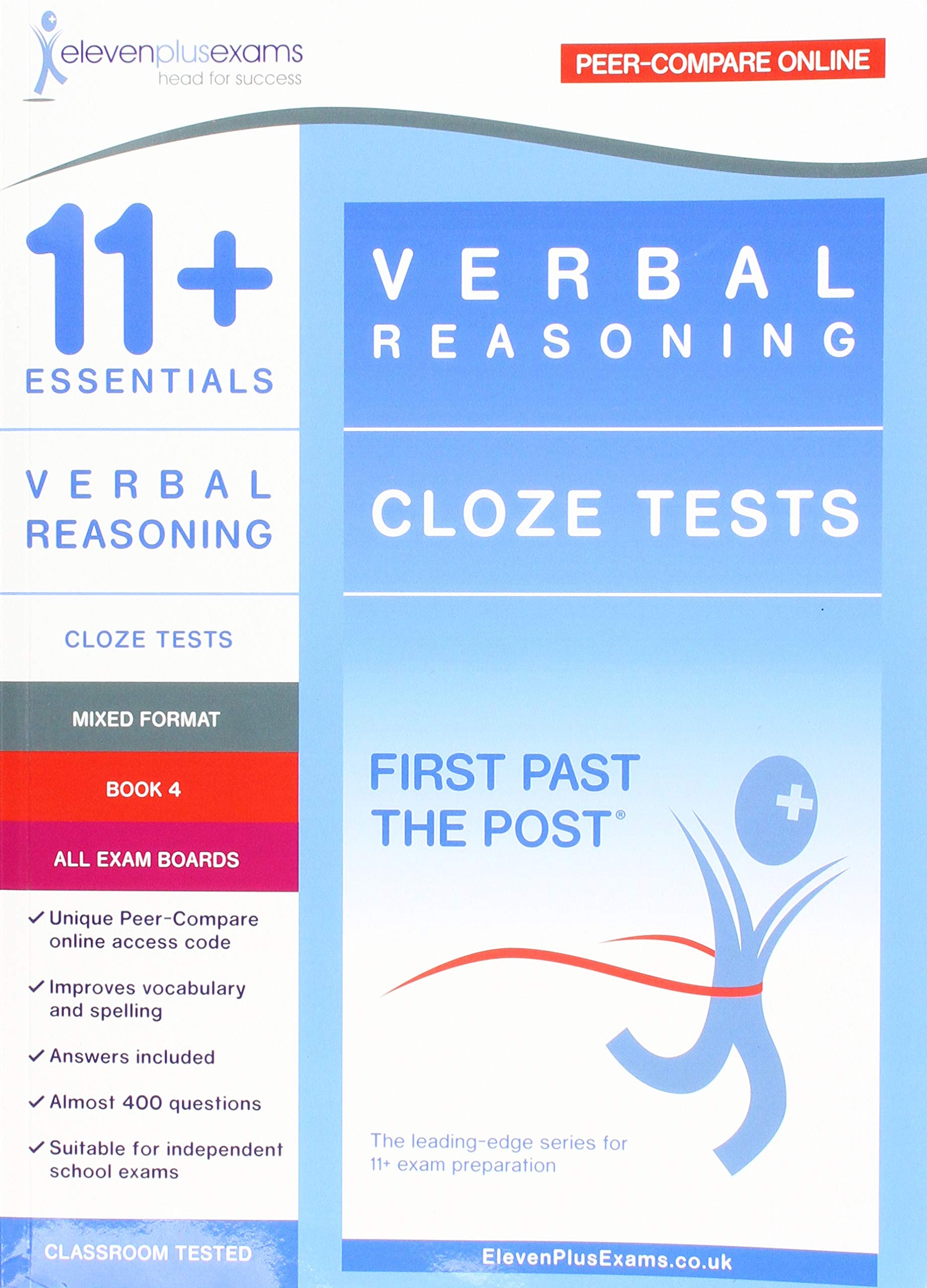 11+ Essentials Verbal Reasoning: Cloze Tests Book 4 (First Past the Post)