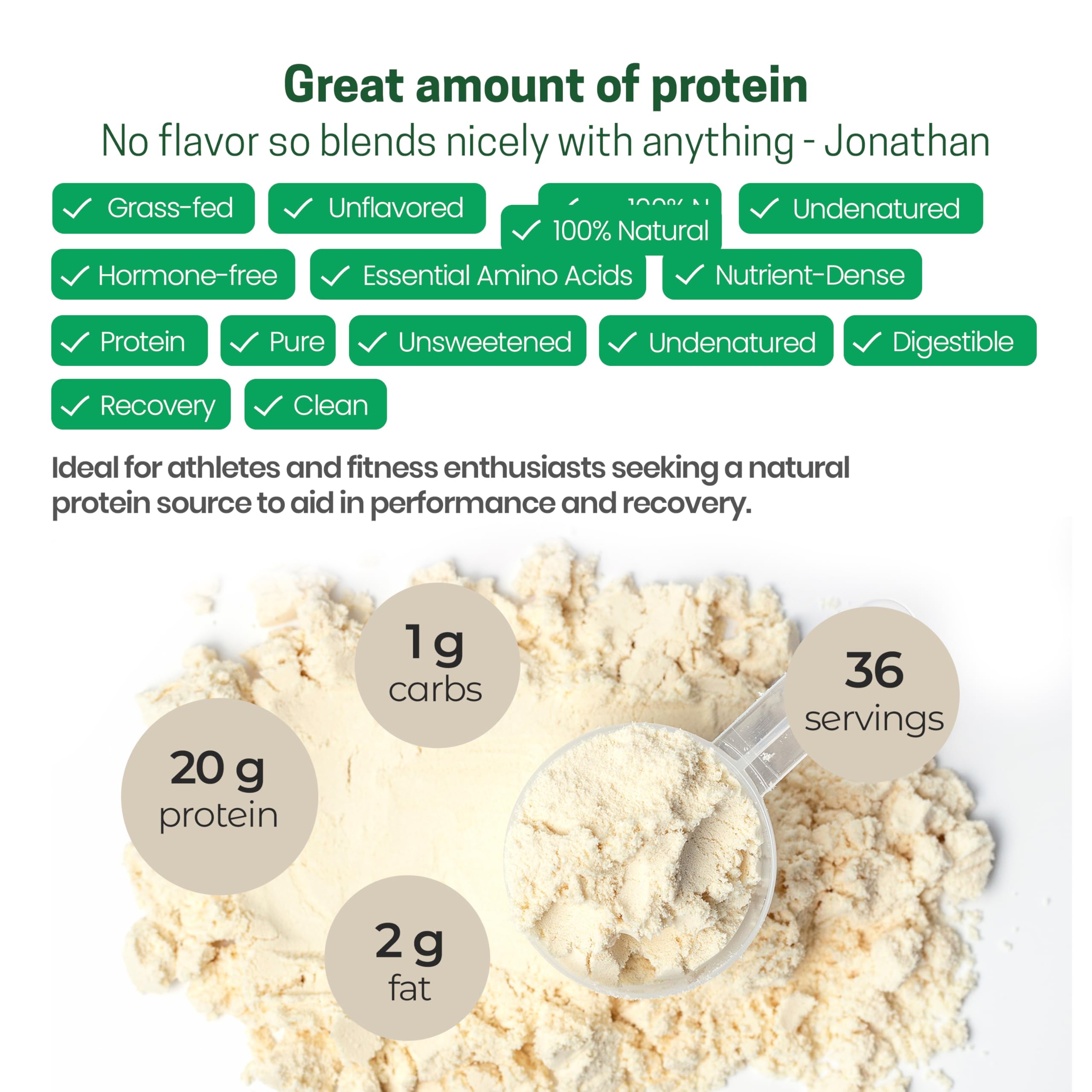 Z Natural Foods Grass-Fed Whey Protein Concentrate - Cold Processed, 5 lb — Amazon image 11