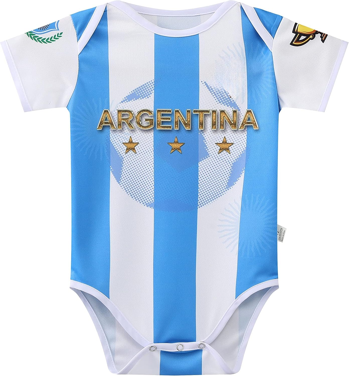 Soccer Baby Bodysuit 6-18 Months Infants Onesie Funny Sports One-Piece Romper