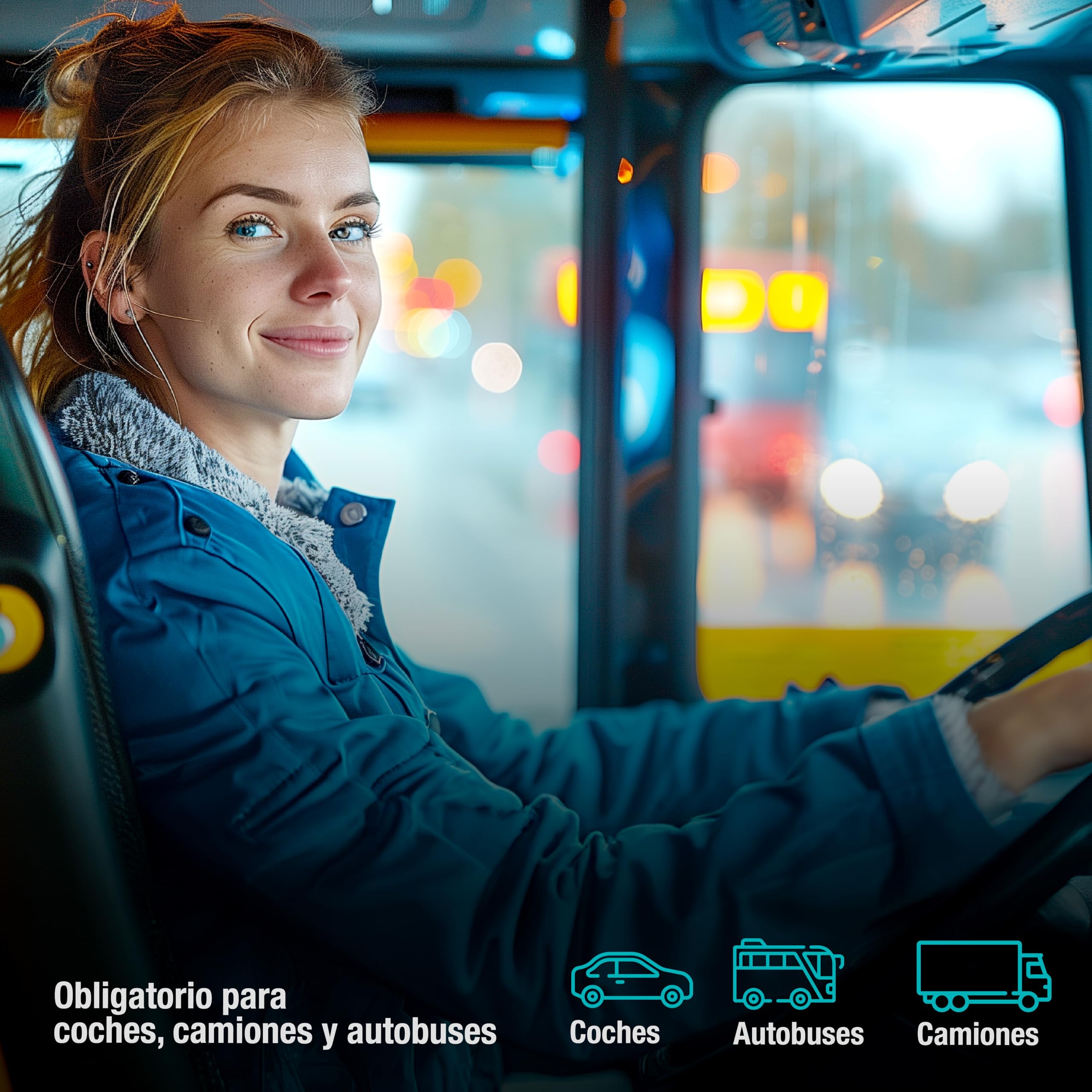 PMK GRUPO | Baliza V16 Conectada Homologada 2026 | Datos incluidos (hasta 12/2038) | Luz Emergencia LED 360º 1 km | Geolocalización GPS + SIM incluida | Conexión a DGT (Pack 2 balizas + 2 linternas)