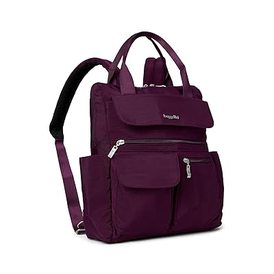 Baggallini Modern Everywhere Laptop Backpack Backpack Bags Mulberry, Nylon
