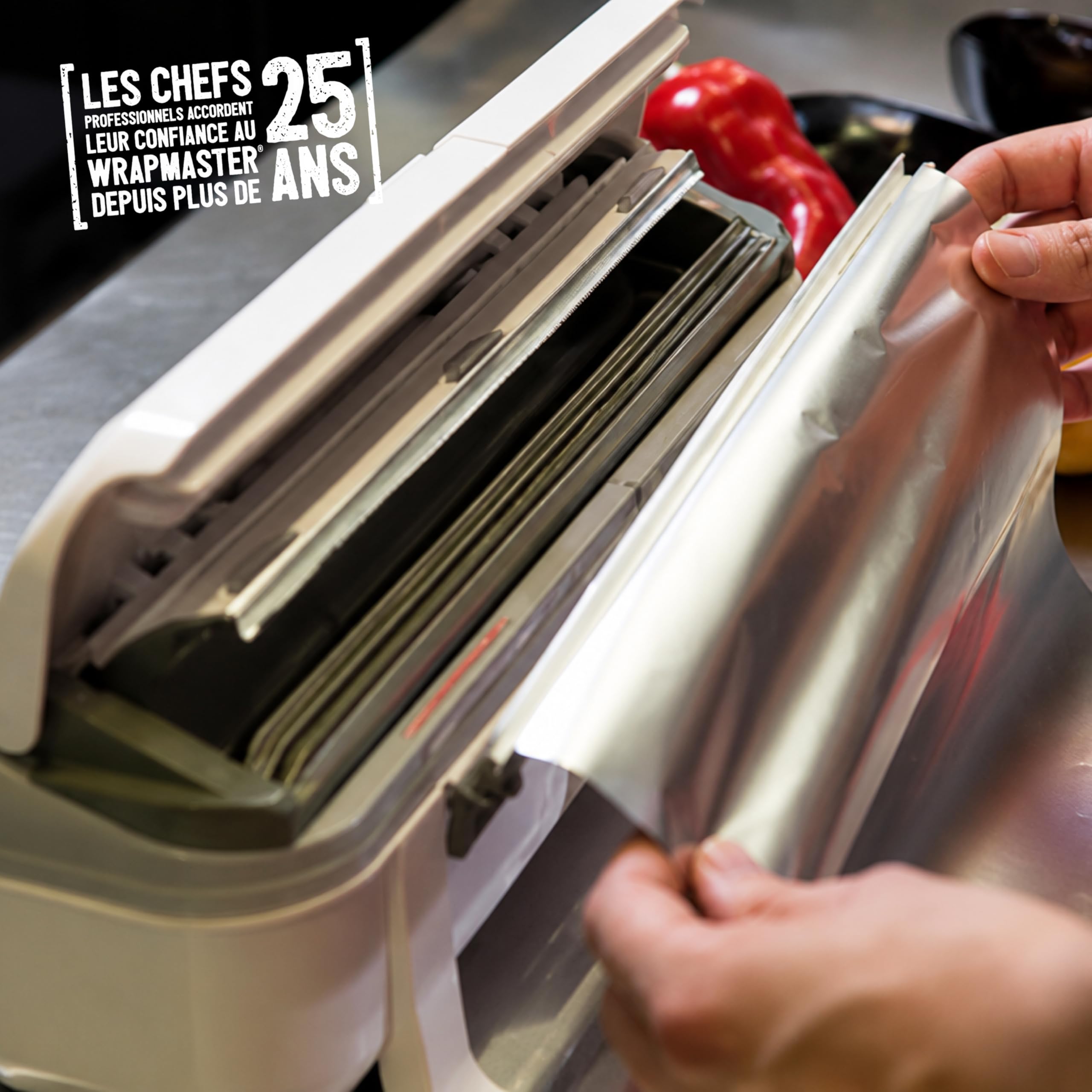 WRAPMASTER 3000 pour Rouleaux 30 cm WRAPMASTER Devidoir Professionnel 63M57