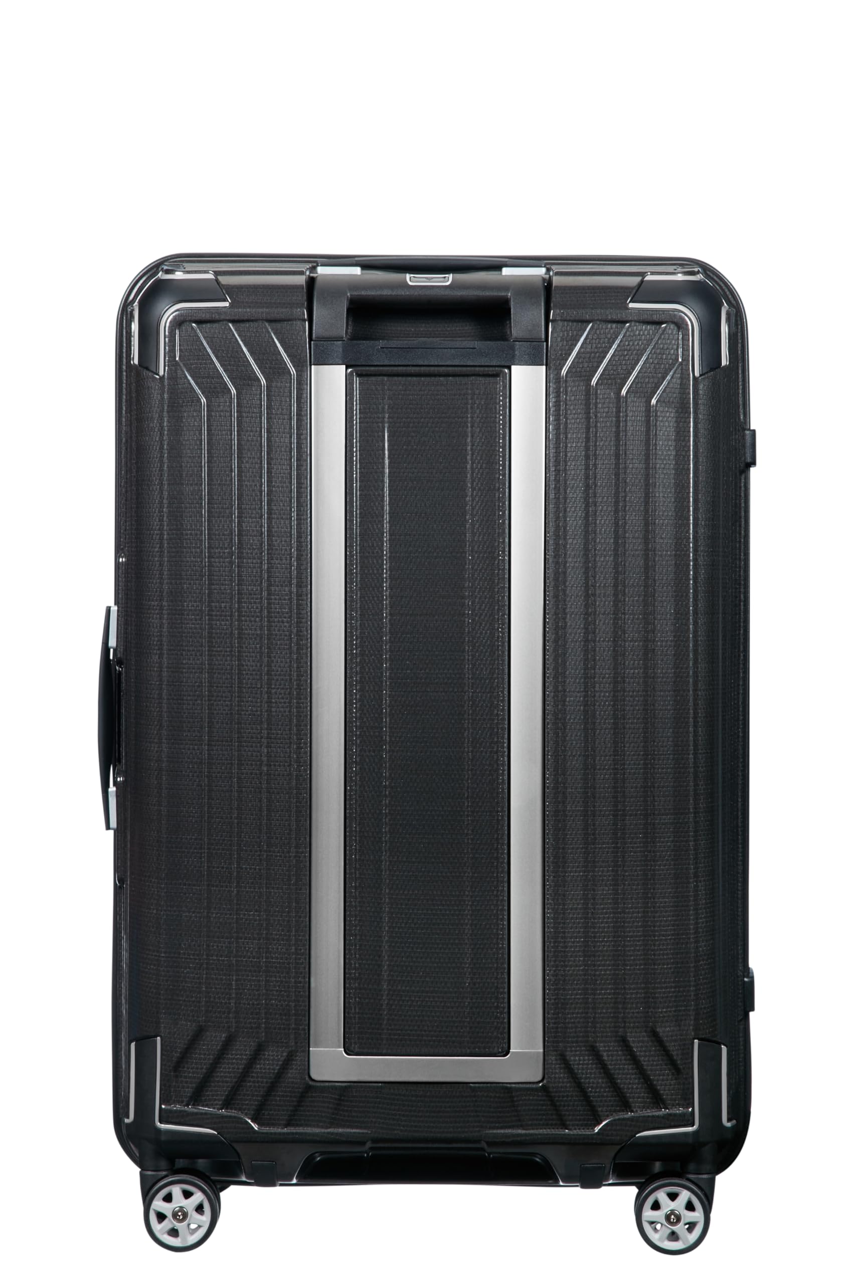 Samsonite Lite-Box - Premium Hartschalenkoffer Mittelgroß 69 cm, Reisekoffer mit 4 Rollen, Leicht, TSA-Schloss, 75L - 2.80 KG - Schwarz