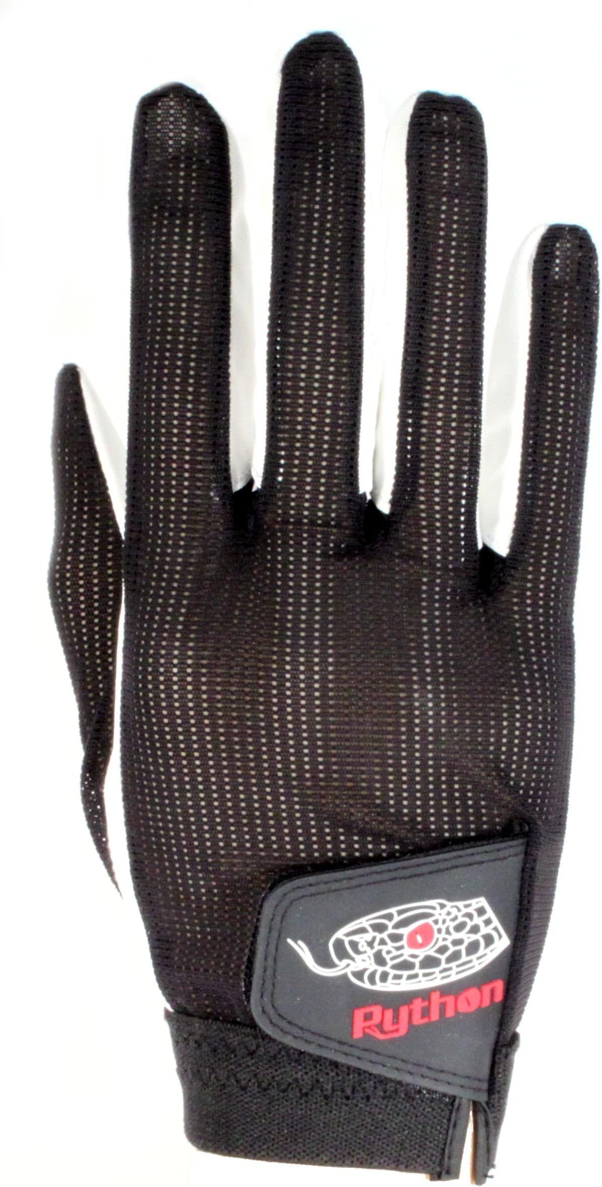 Python Vintage Synthetic Racquetball/Pickleball Glove - Right or Left Hand for Men & Women - Elasticized Network Back for snug fit and Cool Comfort