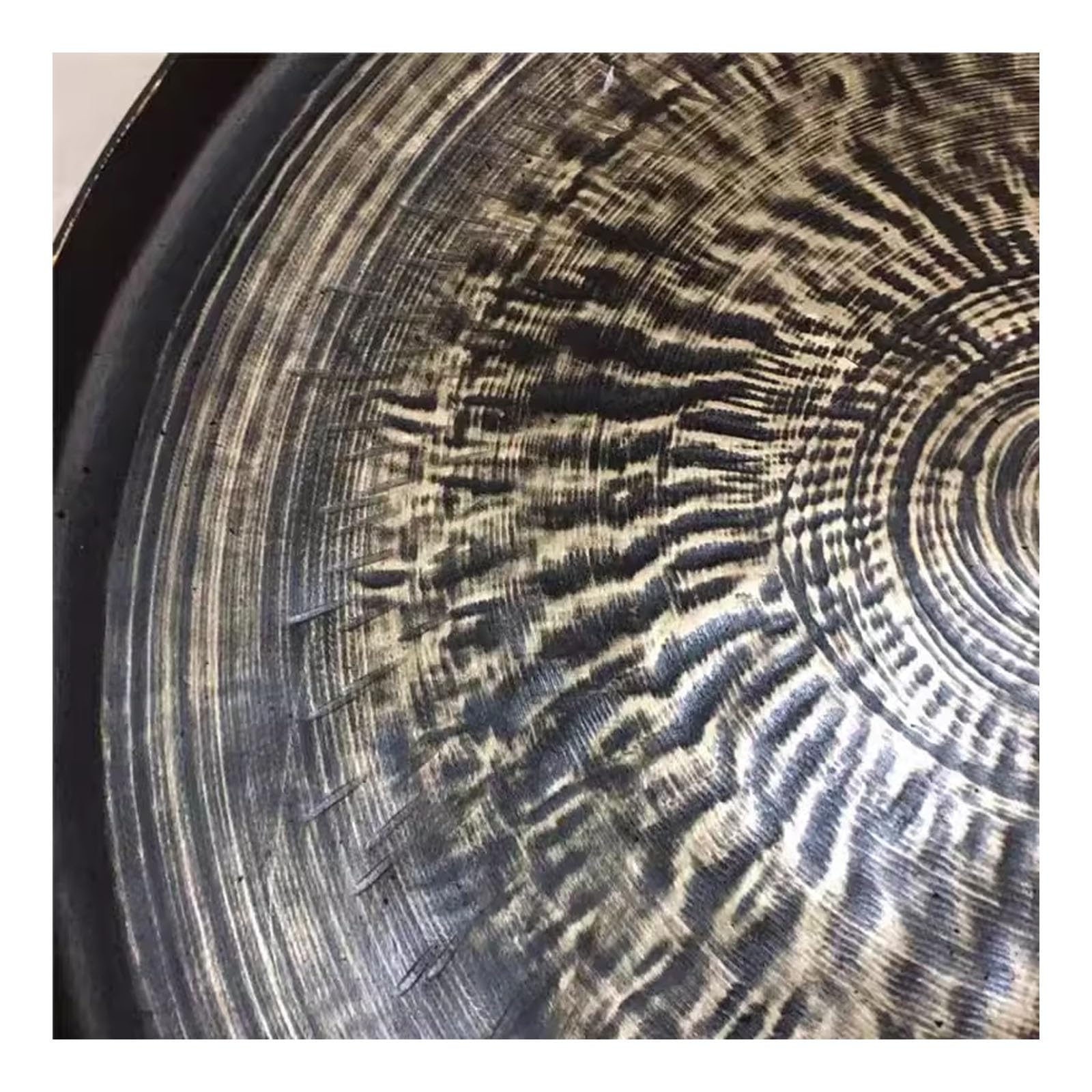 Gong con batidor de madera, instrumento de percusión tradicional chino para decoración de jardín y exterior