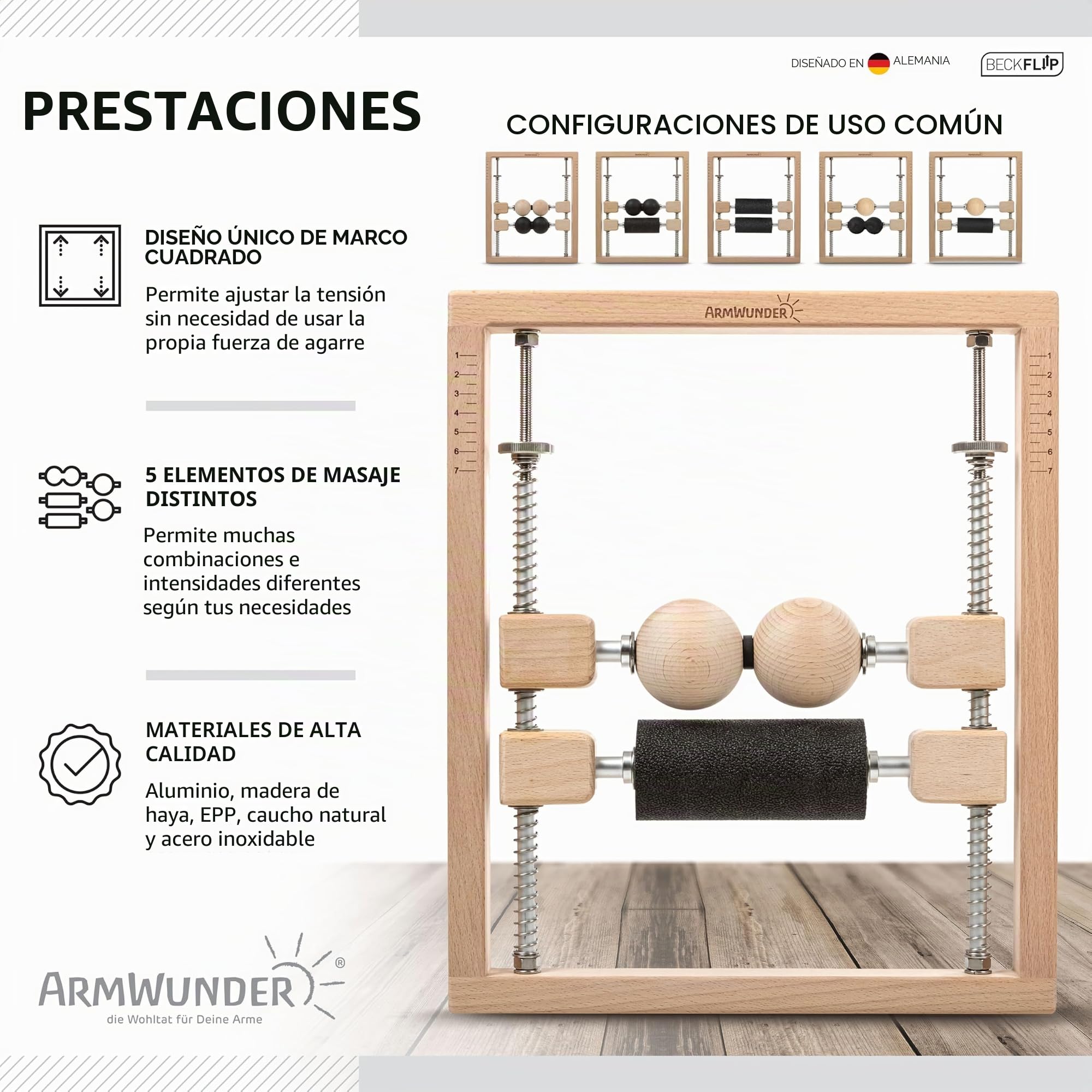 Masajeador profesional de antebrazo y rodillo, codo de tenis, pickleball, codo de golfista, tendinitis, túnel carpiano, muñeca, mano, punto de activación, liberación activa y miofascial