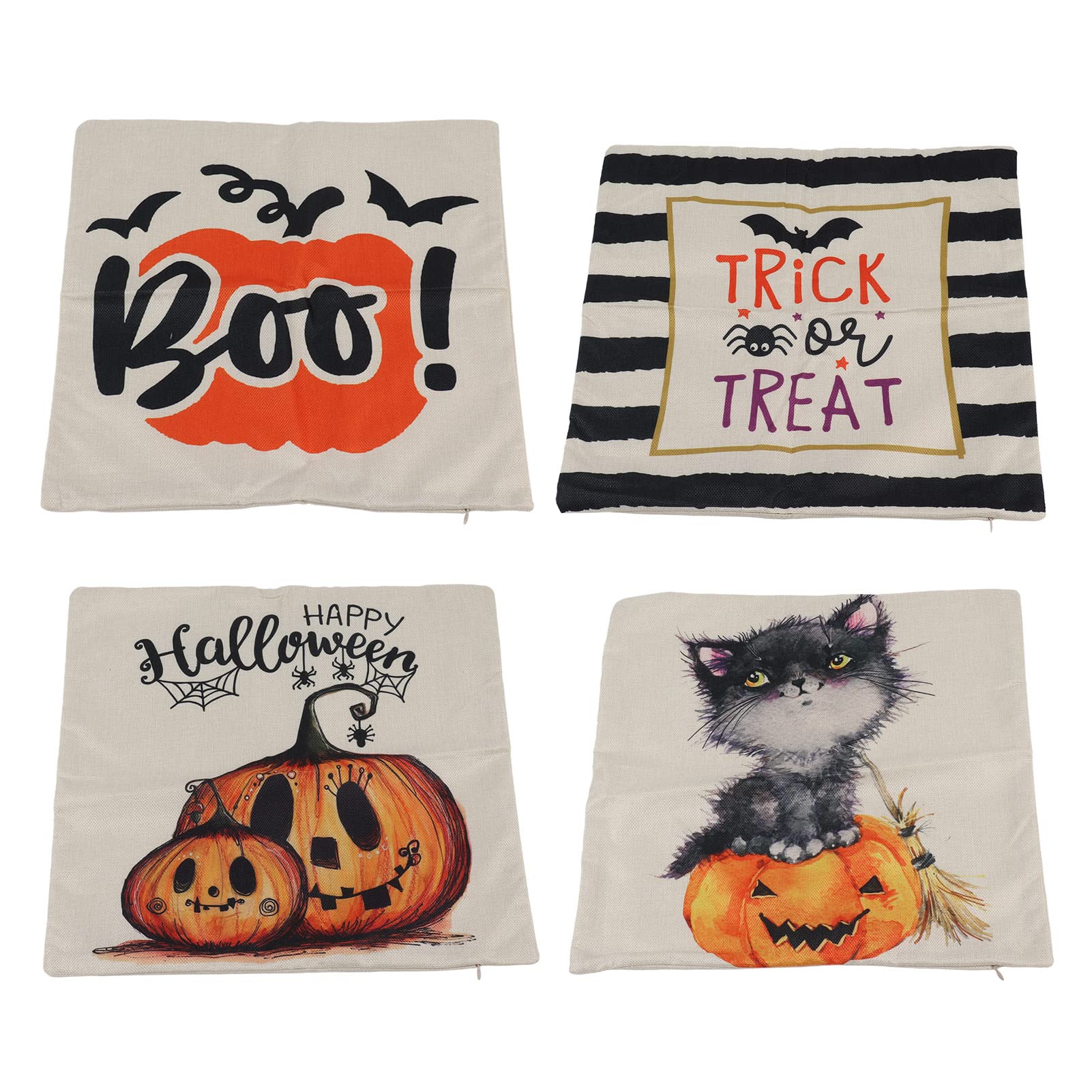 Soraz Halloween Pillow Cases, Halloween Canvas Pillow Cases (08)