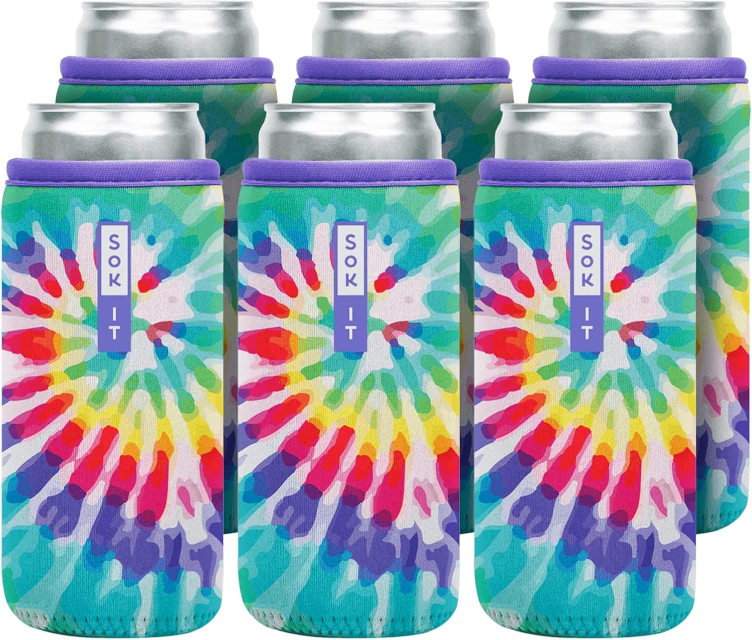 Sok It CanSok 6 Pack Neoprene Bottle Sleeve