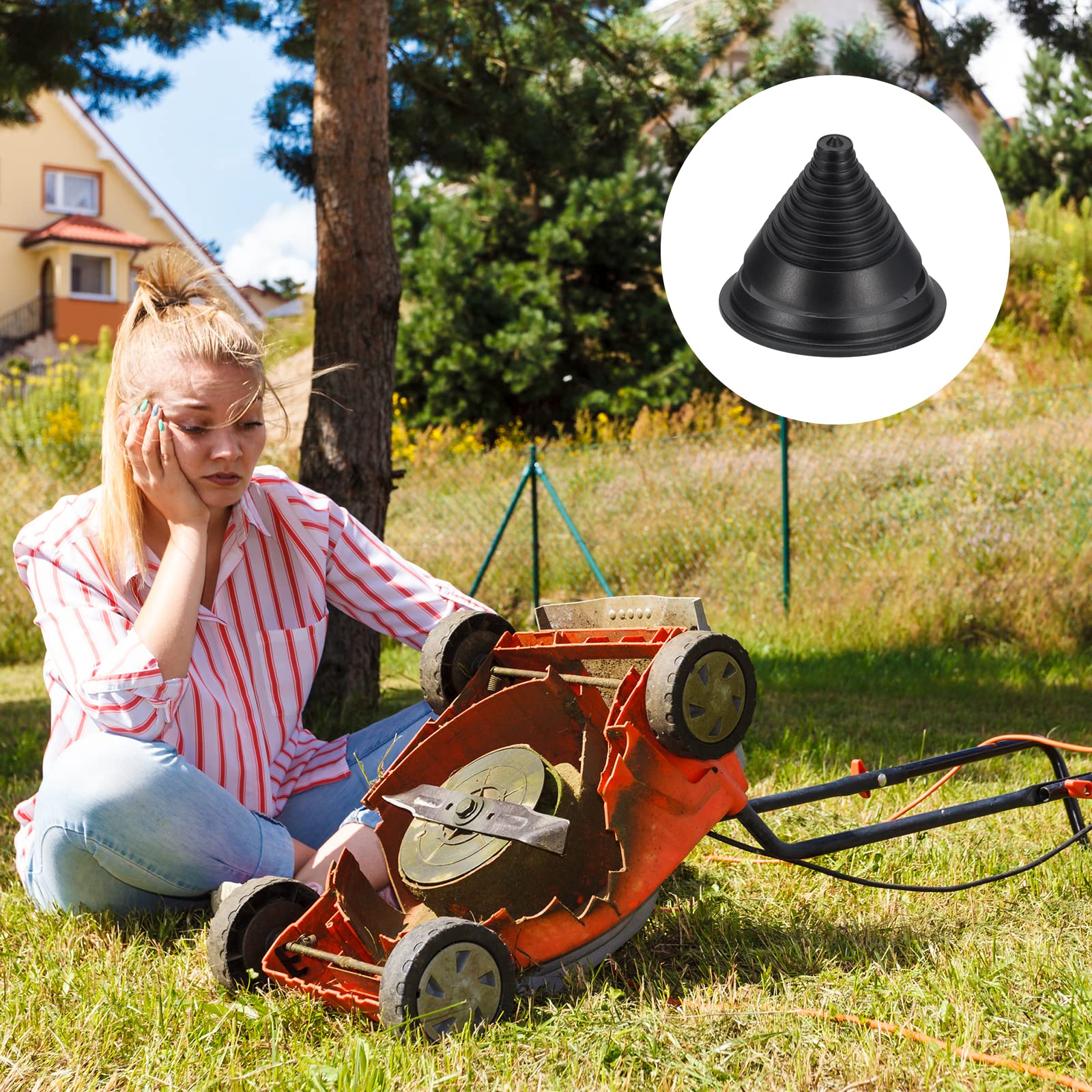 Amazon | uxcell 芝刈り機ブレードバランサー プラスチック