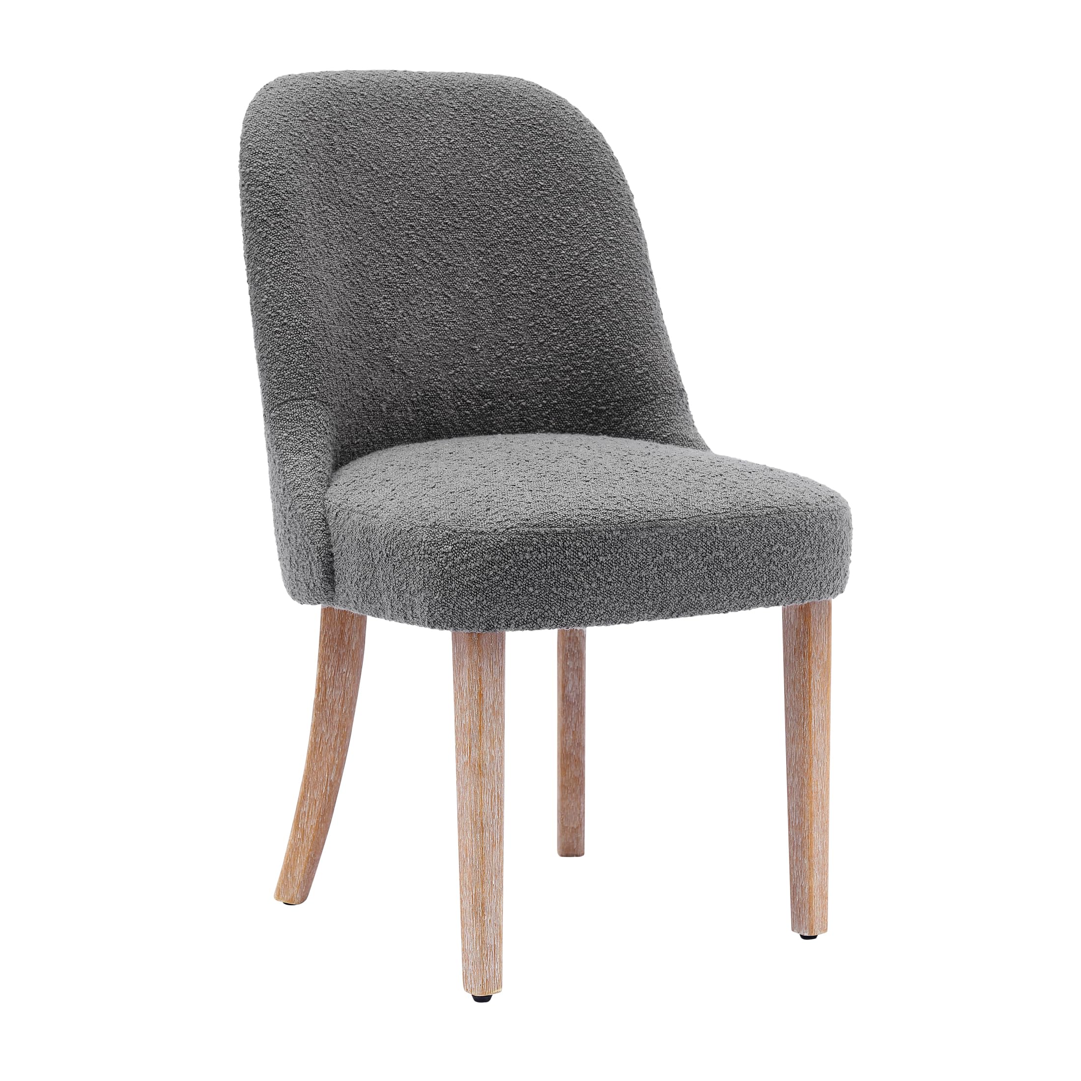 Costaelm Upholstered Dining Chairs, Accent Living Room Chair with High Back Fabric Comfy Chairs Velvet Chair with Solid Wood Legs for Kitchen and