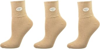 Womens Organic Cotton Slouch Socks Breathable Knee High Socks for Boots & Everyday Wear Comfortable Long Cotton Socks