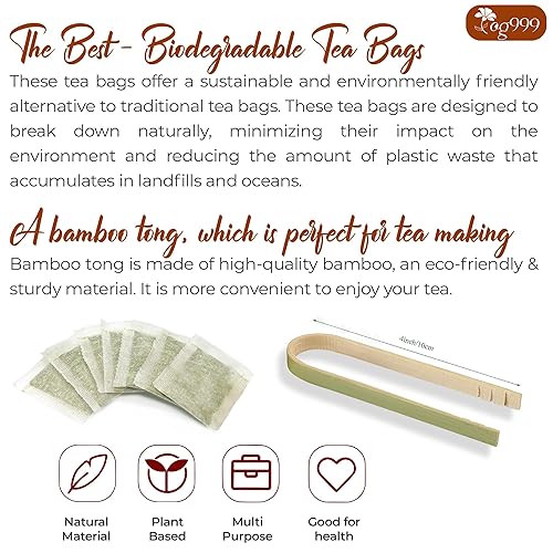 Miniatura 8 de 60 bolsas de té de canela especiales calientes mezcla especial de canela, té negro, cáscara de naranja y clavo, ingredientes 100% naturales, mezcla