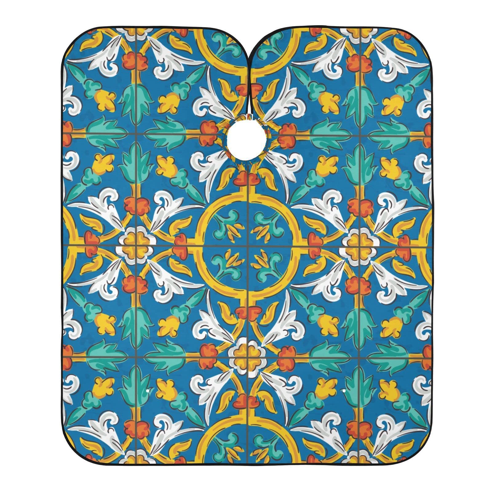 874 Bata Para Barberías Diseño Siciliano Capa De Barbero Ligera Delantal De Peluquería Impermeable Delantal De Barbero Para Mujeres Cabello Adulto