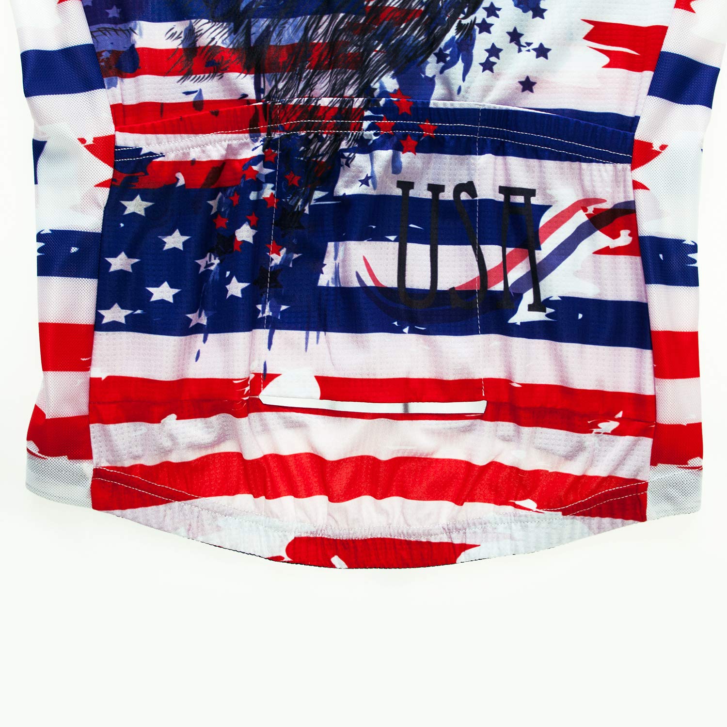 Maglia da ciclismo da uomo a maniche lunghe Pro Brand Team riflettente da bicicletta Shirt Jacket USA
