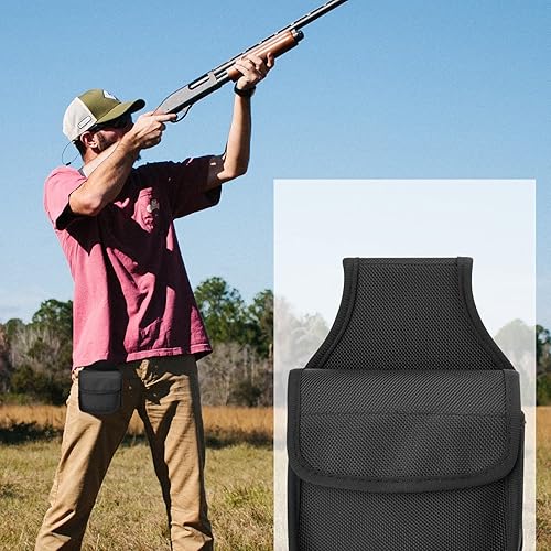 Miniatura 3 de Xxerciz Bolsa táctica de munición, bolsa de munición suelta de nailon para cinturón, bolsillo de munición de caza de tiro, bolsa de transporte de