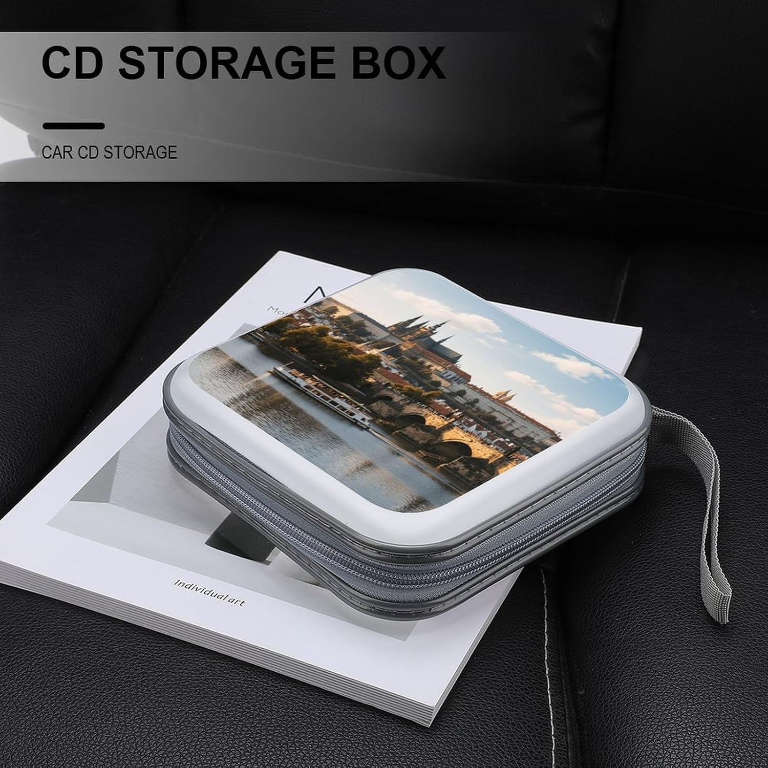Prague Castle CD Case CD Storage Box DVD Sleeves