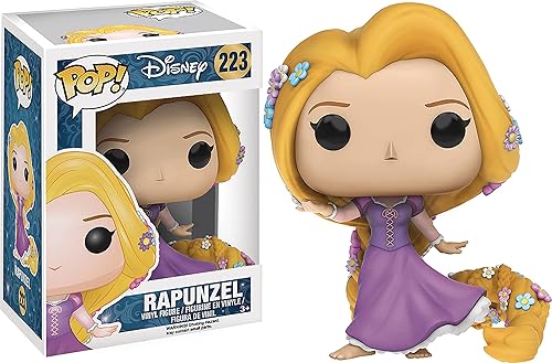 Miniatura 2 de POP Disney Princess Tangled - Figura de vinilo Rapunzel Funko (incluye funda protectora de caja compatible), multicolor, 3.75 pulgadas