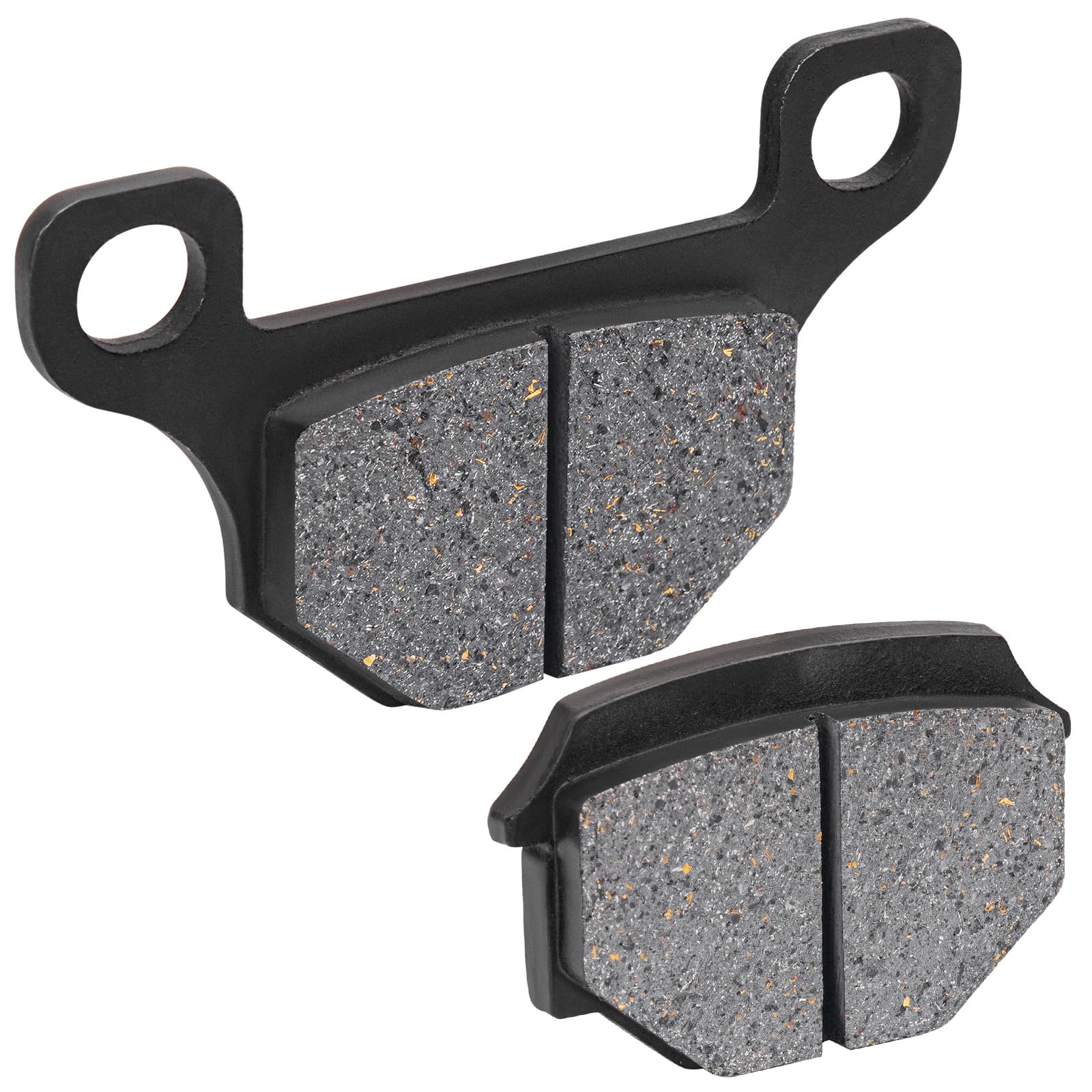 AHL 2 Paare Vorne/Hinten Bremsbeläge FA093 Kompatibel mit Rieju MRT Supermotard 50 (Cast wheel/single piston caliper) 2009-2015