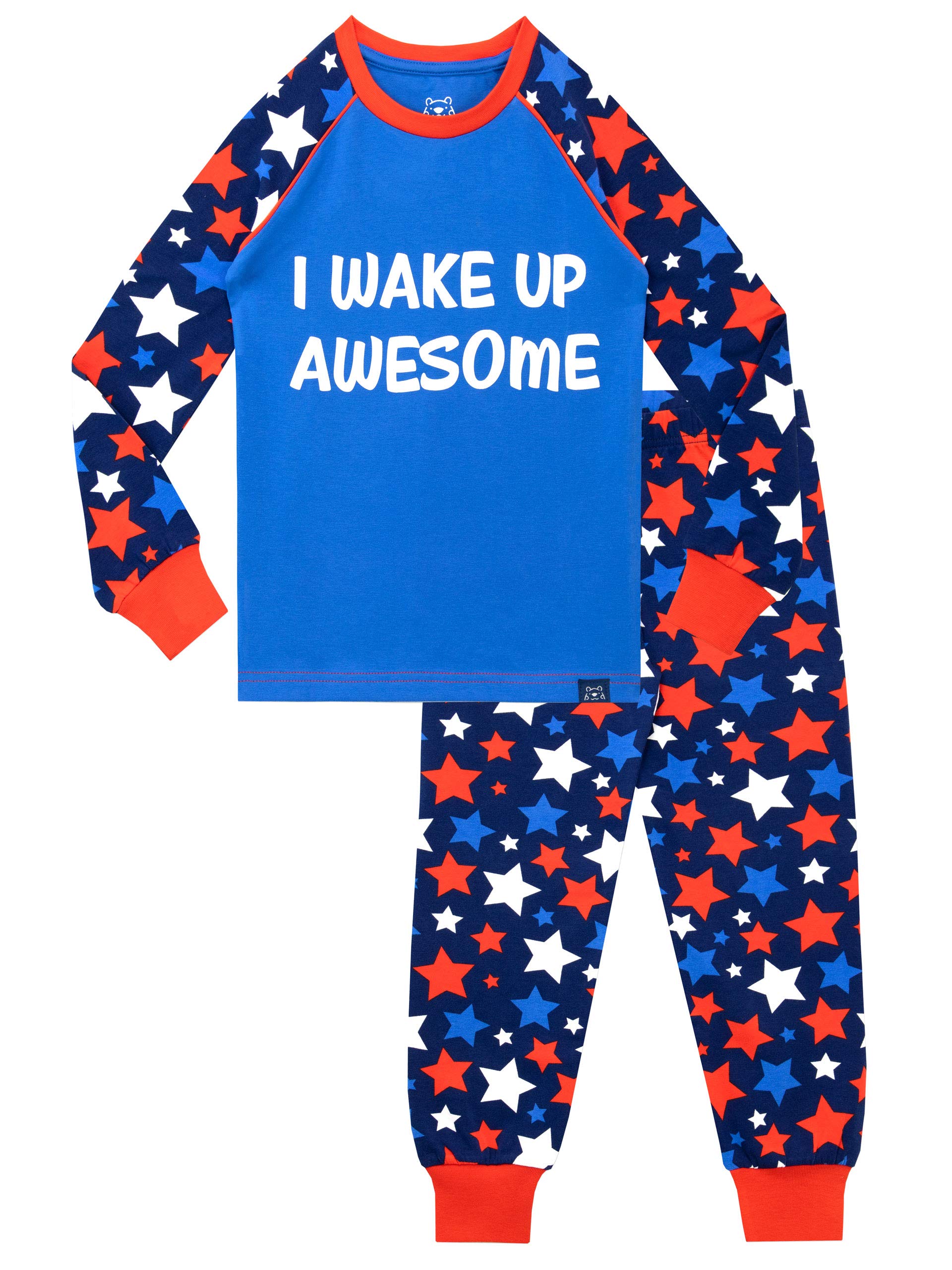 Harry Bear Boys' Pajamas Awesome Star