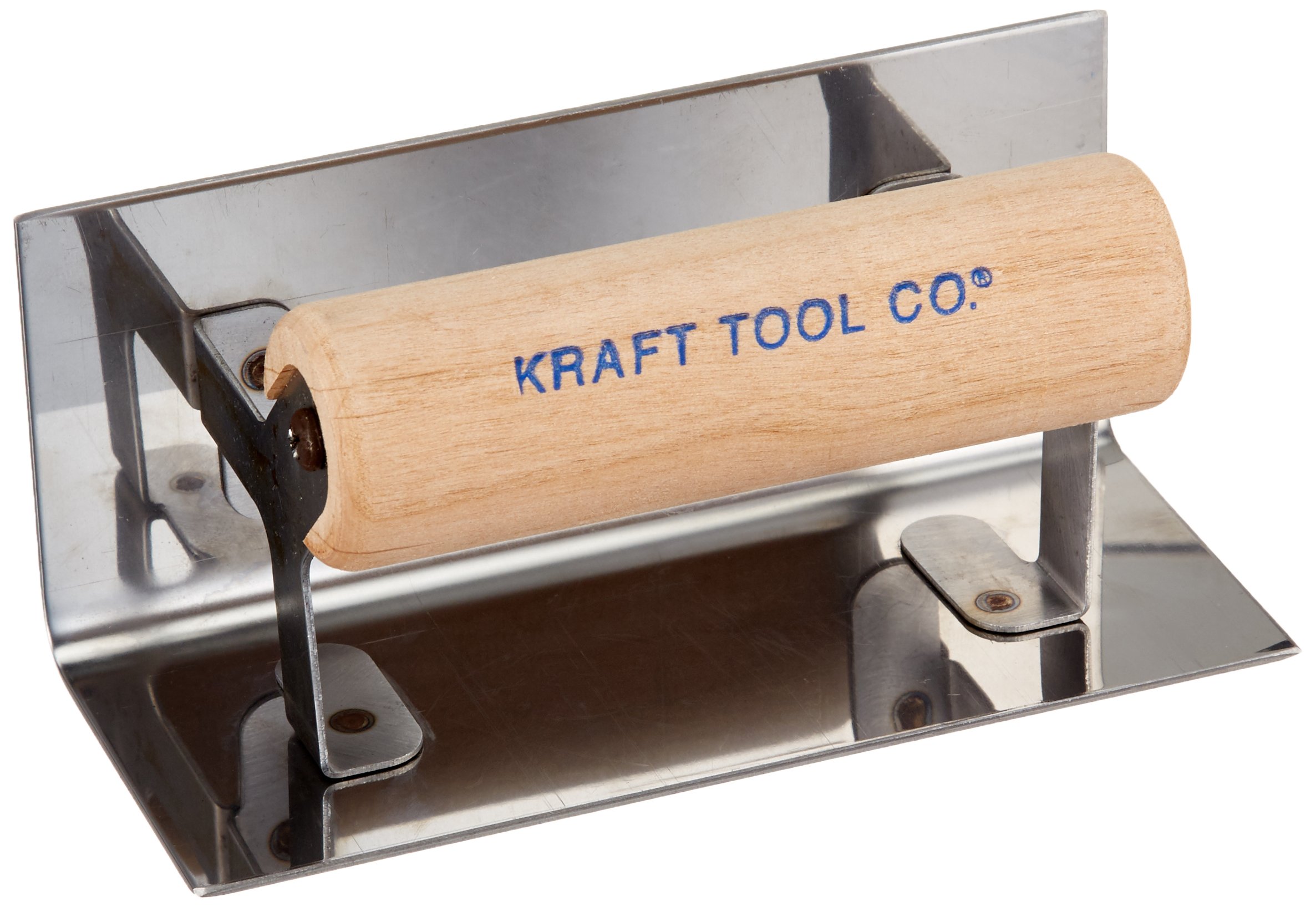 kraft toolCF126 1/4-Inch Radius Inside Step Tool with Wood Handle, 6 x 2-1/2-Inch