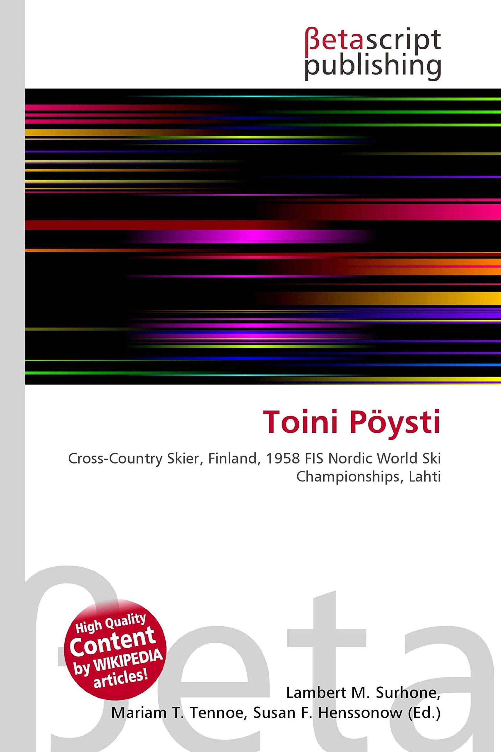 Toini Pöysti: Cross-Country Skier, Finland, 1958 FIS Nordic World Ski Championships, Lahti