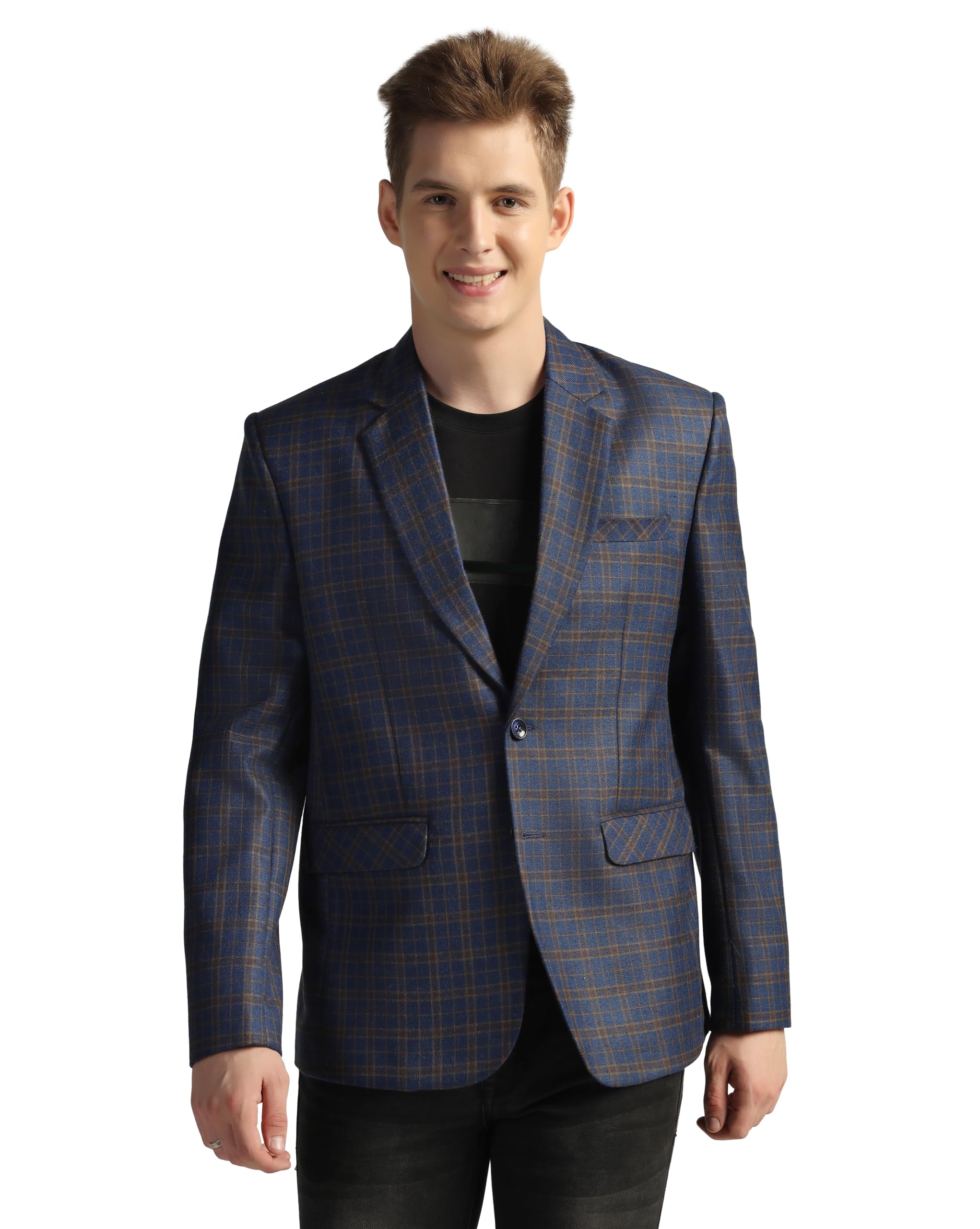 tahvo Tweed Blazer for Men - Formal & Casual Winter Wear Blazer-picture-45