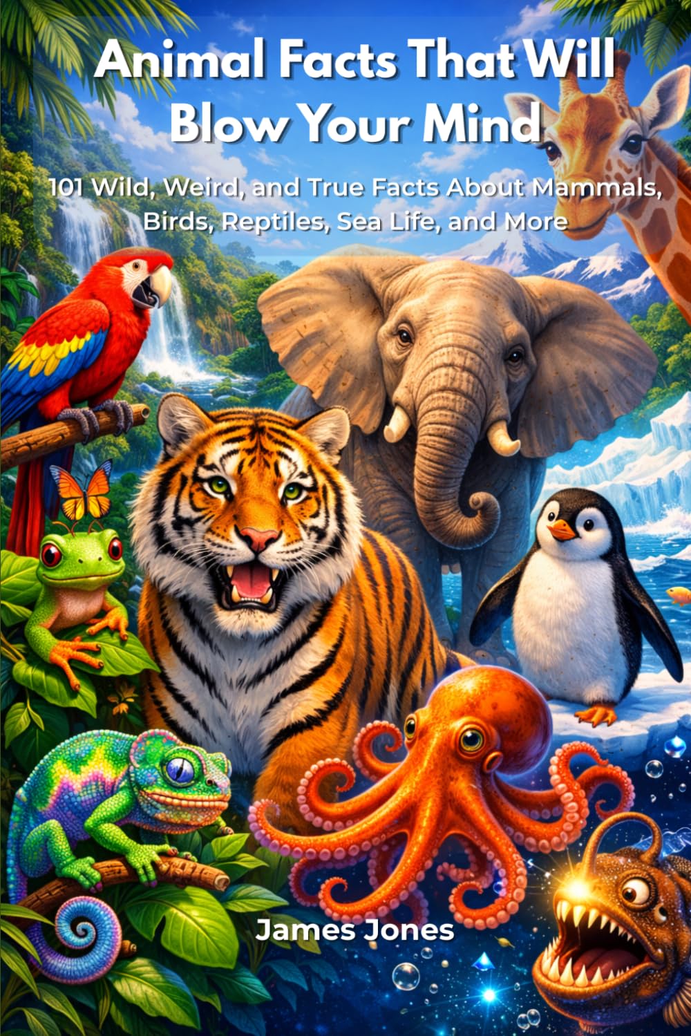 Animal Facts That Will Blow Your Mind: 101 Wild, Weird, and True Facts About Mammals, Birds, Reptiles, Sea Life, and More