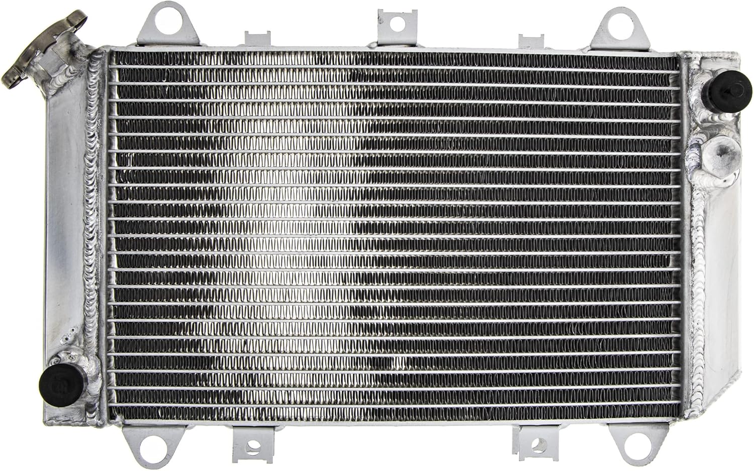 NICHE Radiator for Kawasaki Mule 2500 2510 2520 39061-1270 1 Row with Cap