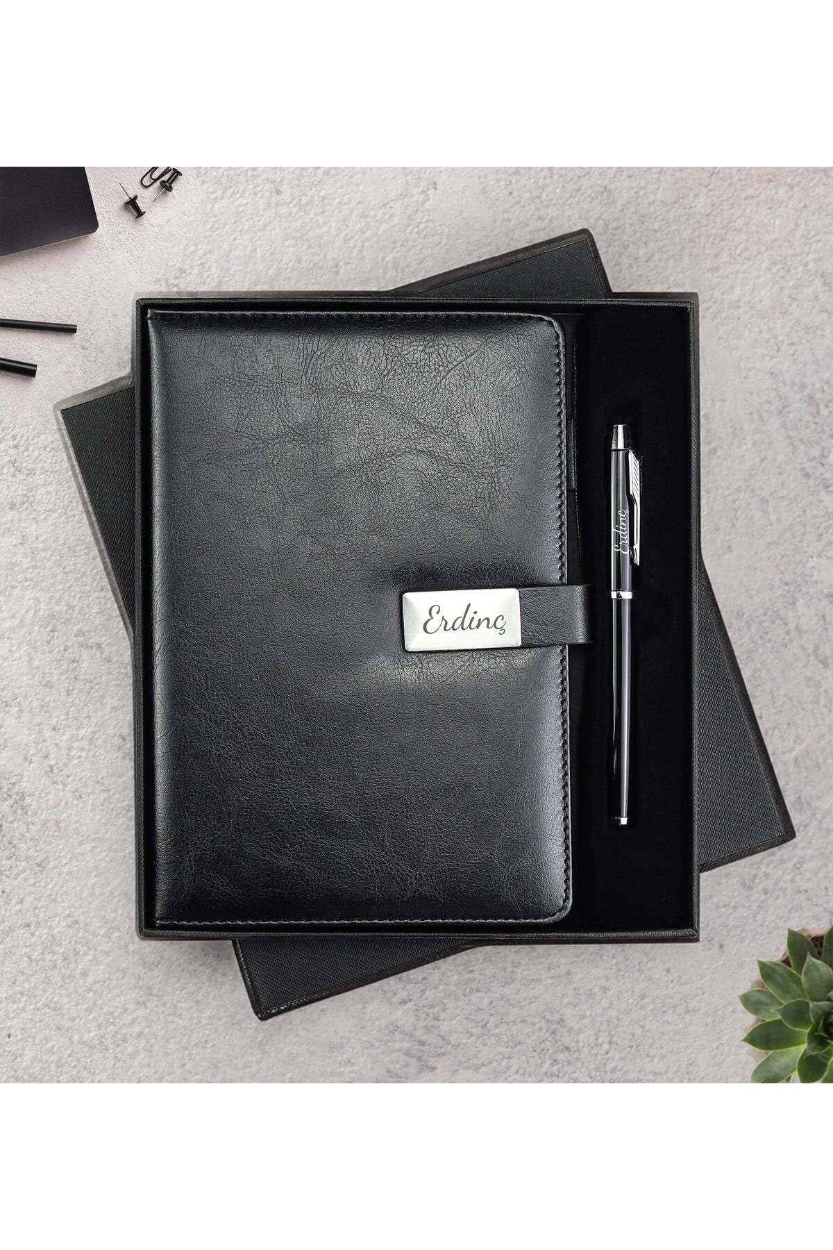 Özel Premium Kutulu Defter Kalem Seti