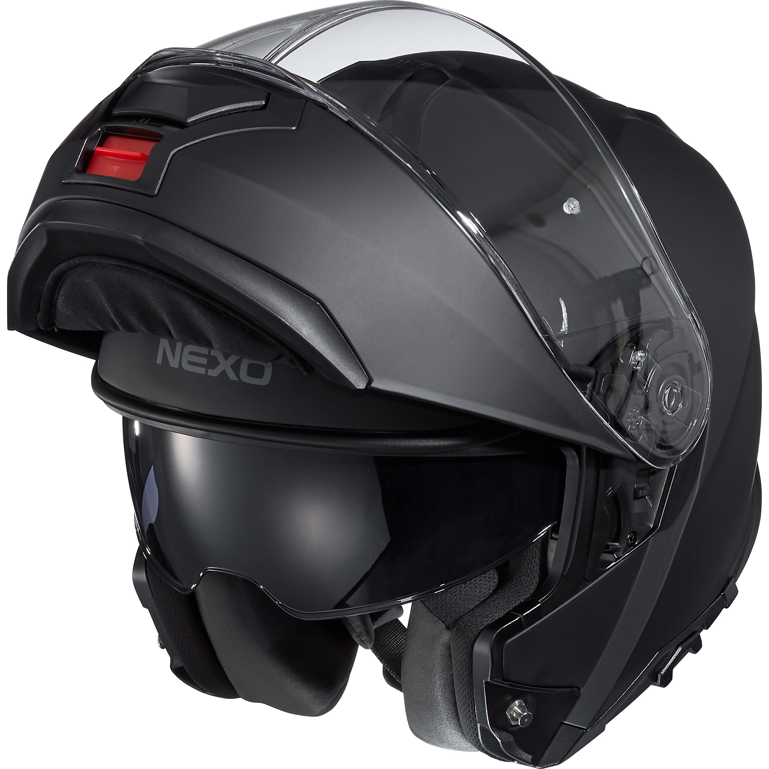 Nexo Klapphelm Comfort II ECE 22/06 Motorradhelm für Herren Damen Rollerhelm Helm
