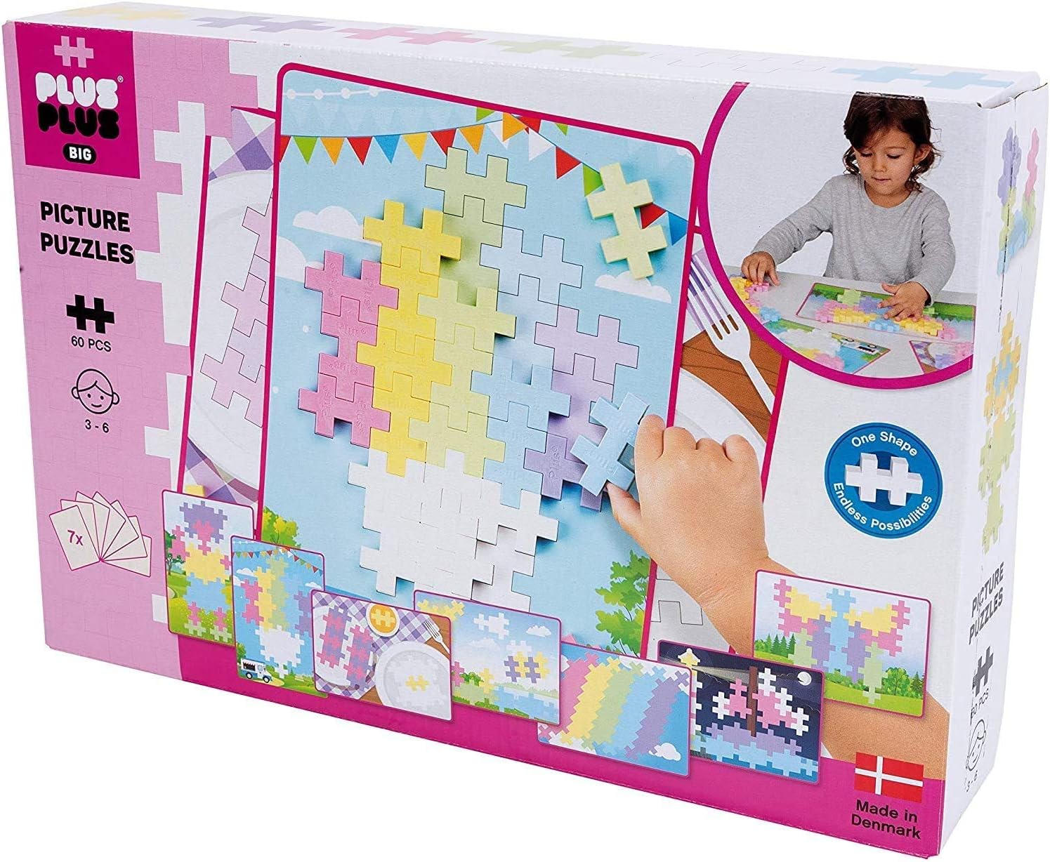 BIG Pastel - Picture Puzzel - 60 pcs (3281)