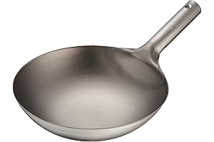 Pure Titanium Non-Stick Lightweight Wok