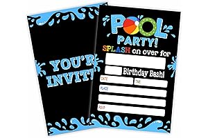 Pool Party Invitations-Make Your Next Splash an Unforgettable Soiree