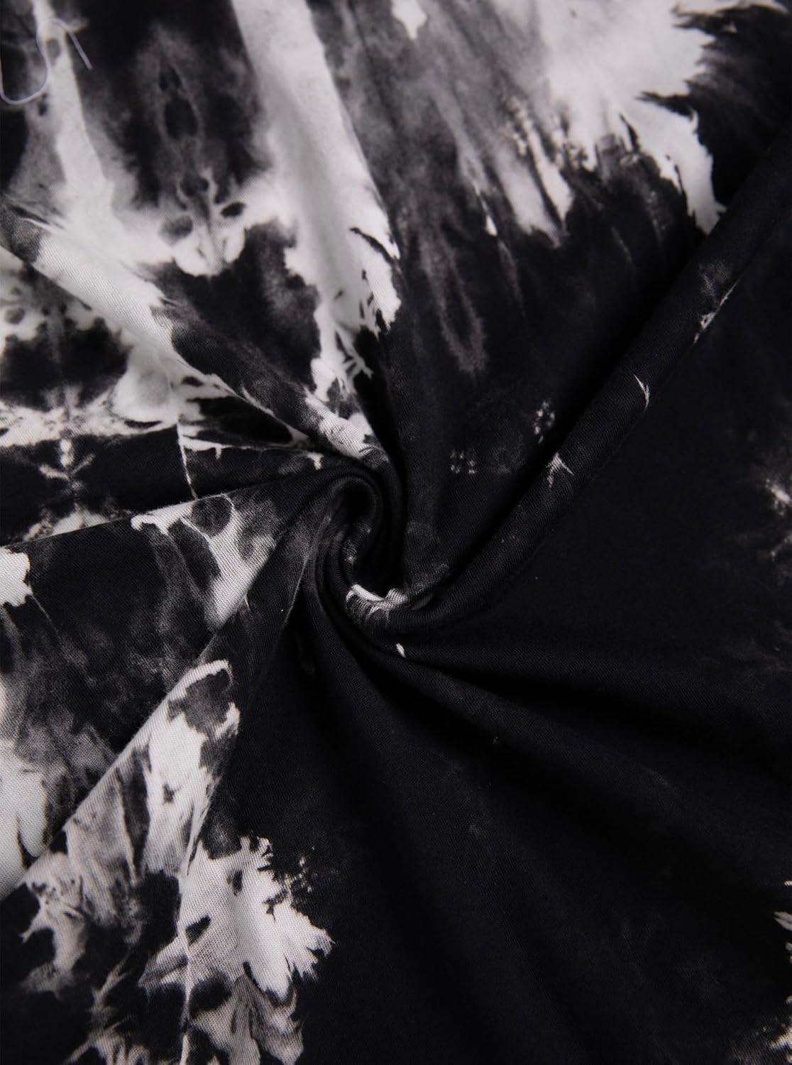 Remidoo Women's Casual Oversized T Shirt Short Sleeve Graphic Tee Letter Tie Dye Shirts - Image 5