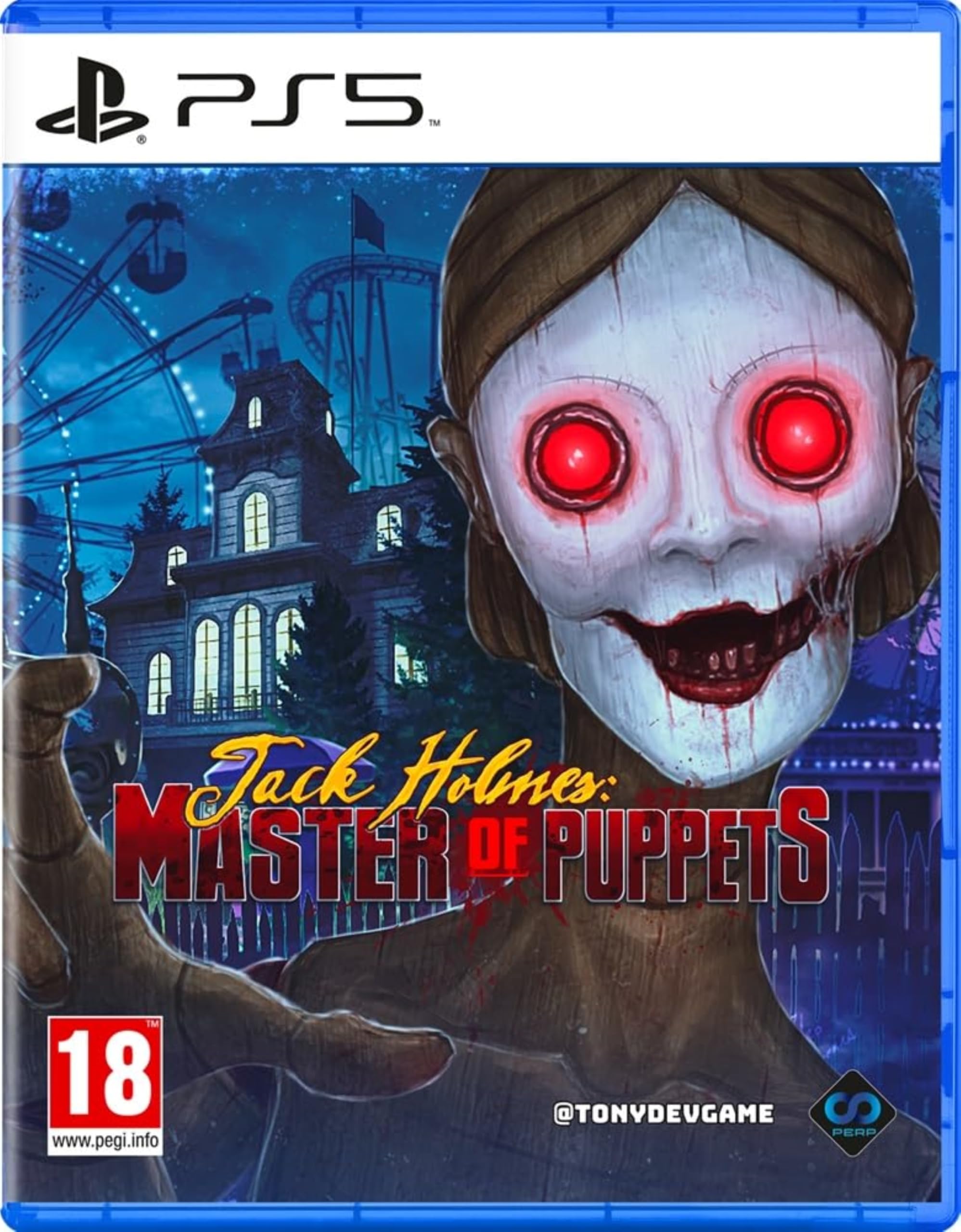 Jack Holmes: Master of Puppets (PS5) - New Box, Very Good Disc