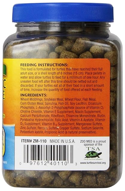 Foto 2 de 3 de ZOO MED ALIMENTO Completo Tortuga ACUATICA Mantenimiento 184GR