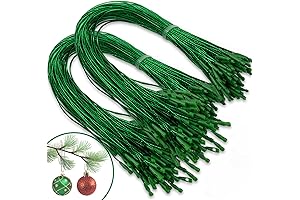 200 Christmas Tree Fasteners for Ornaments