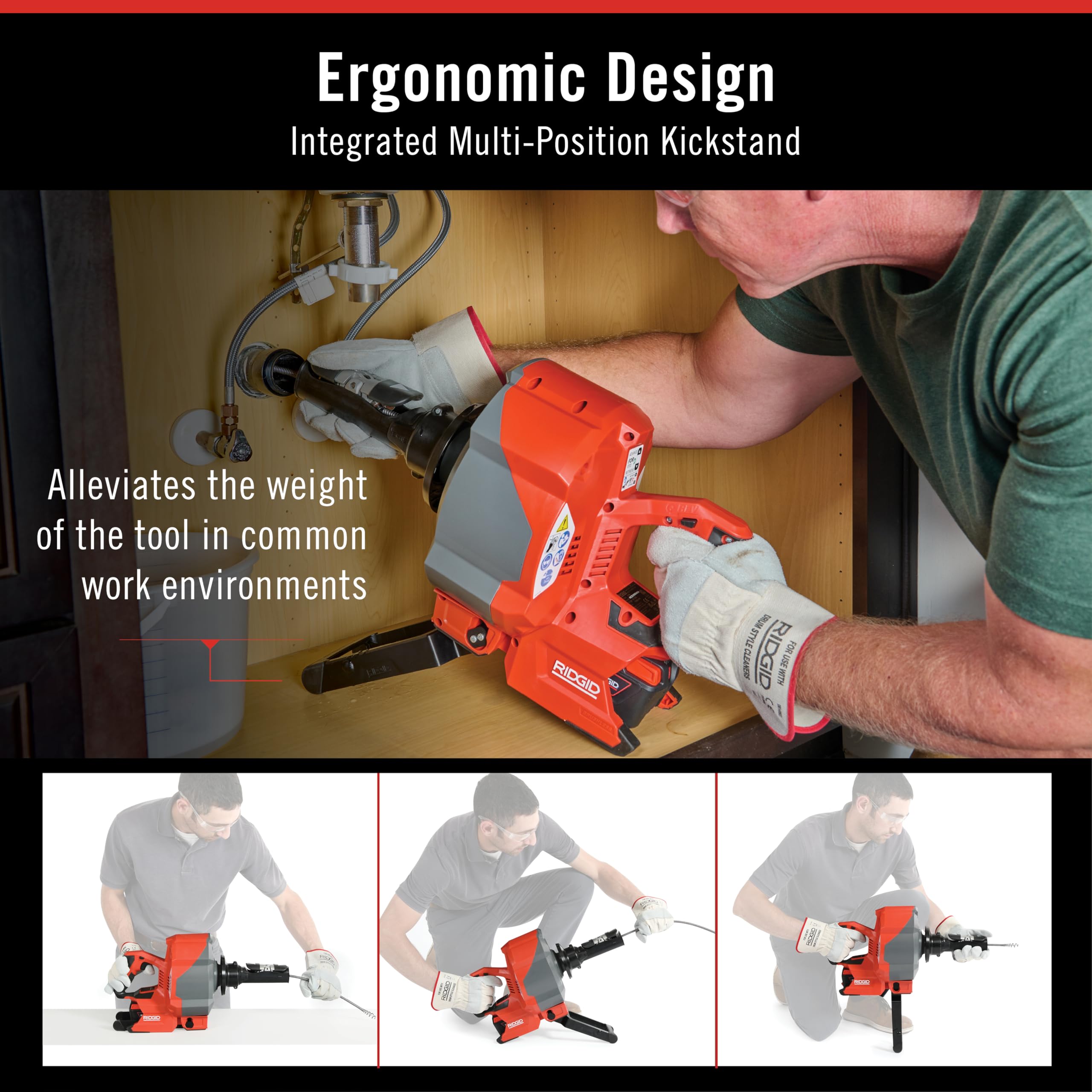 Amazon.com: RIDGID 78048 K-46 SinkSnake Cordless Drain Snake with