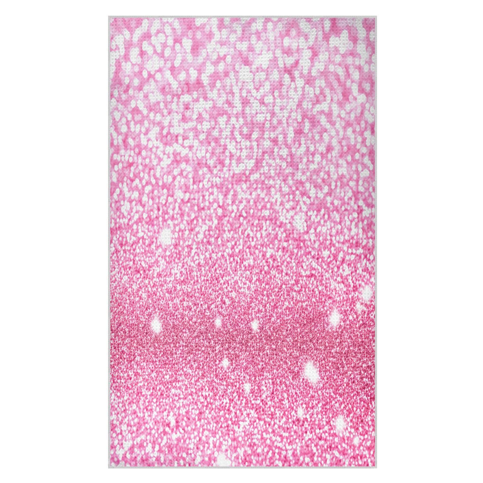 JiangGgen Glittery Kitchen Towel 1-Pack Soft Absorbent Dish Towel
