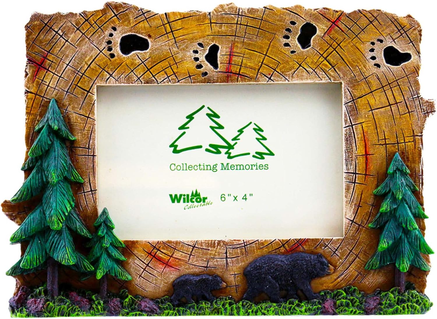 Wilcor Bear Tracks 4 x 6 Picture Frame